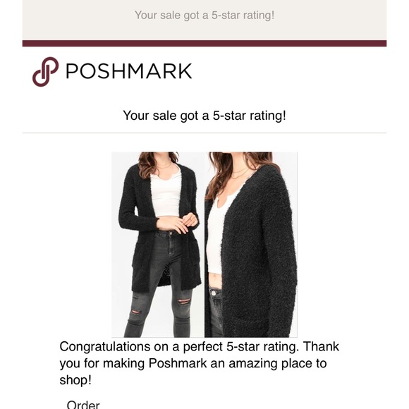 COZY KNIT FUZZY OPEN FRONT CARDIGAN IN BLACK - Picture 2 of 8